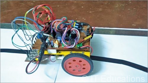 Engineering Project Maker in Nagpur - Line Following Robot Arduino
